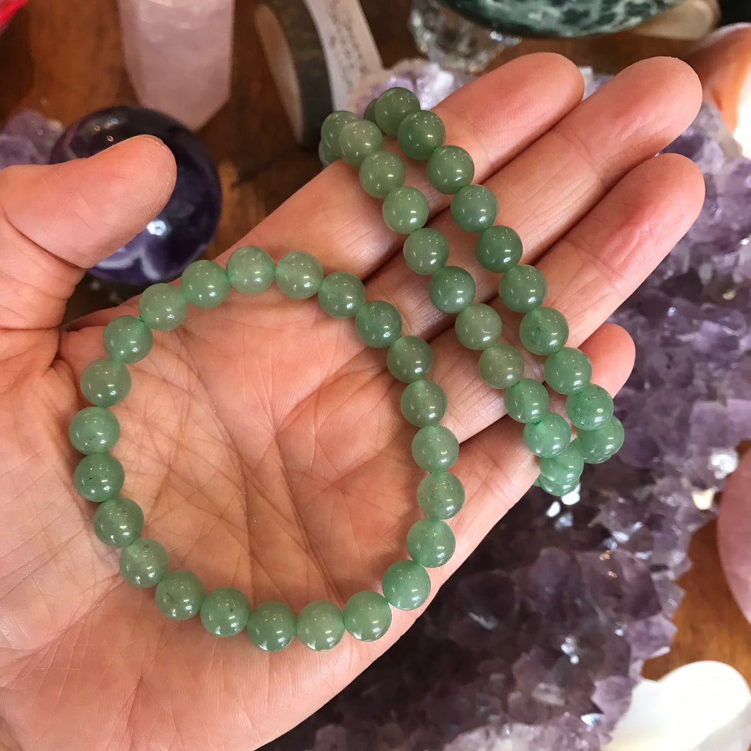 Green Aventurine Bead Bracelets SKU 22935