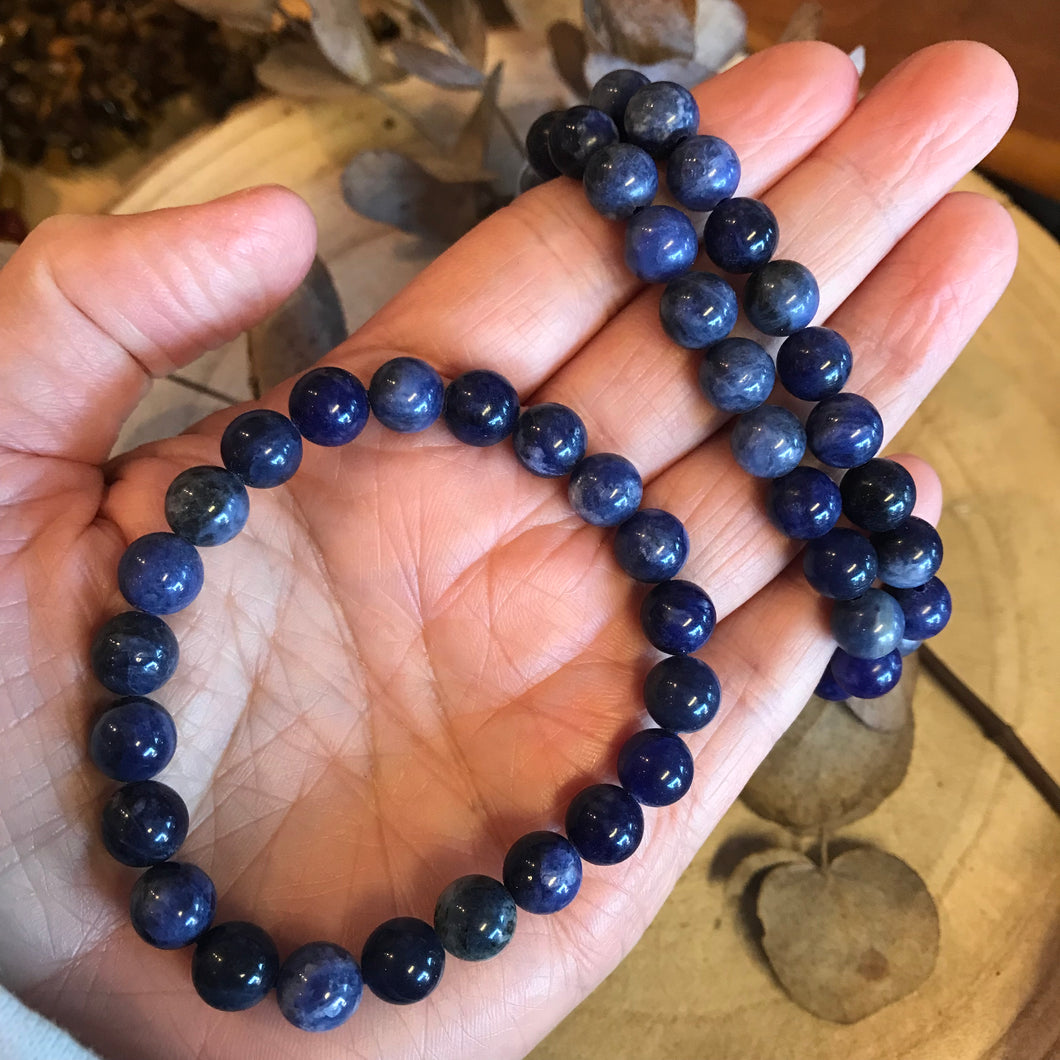 Sodalite Bead Bracelet SKU 23577