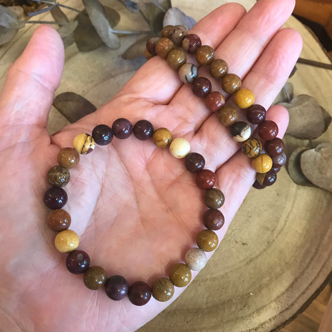 Mookaite Bead Bracelets SKU 23247