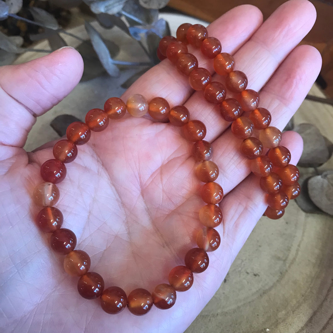 Carnelian Bead Bracelets SKU 23246