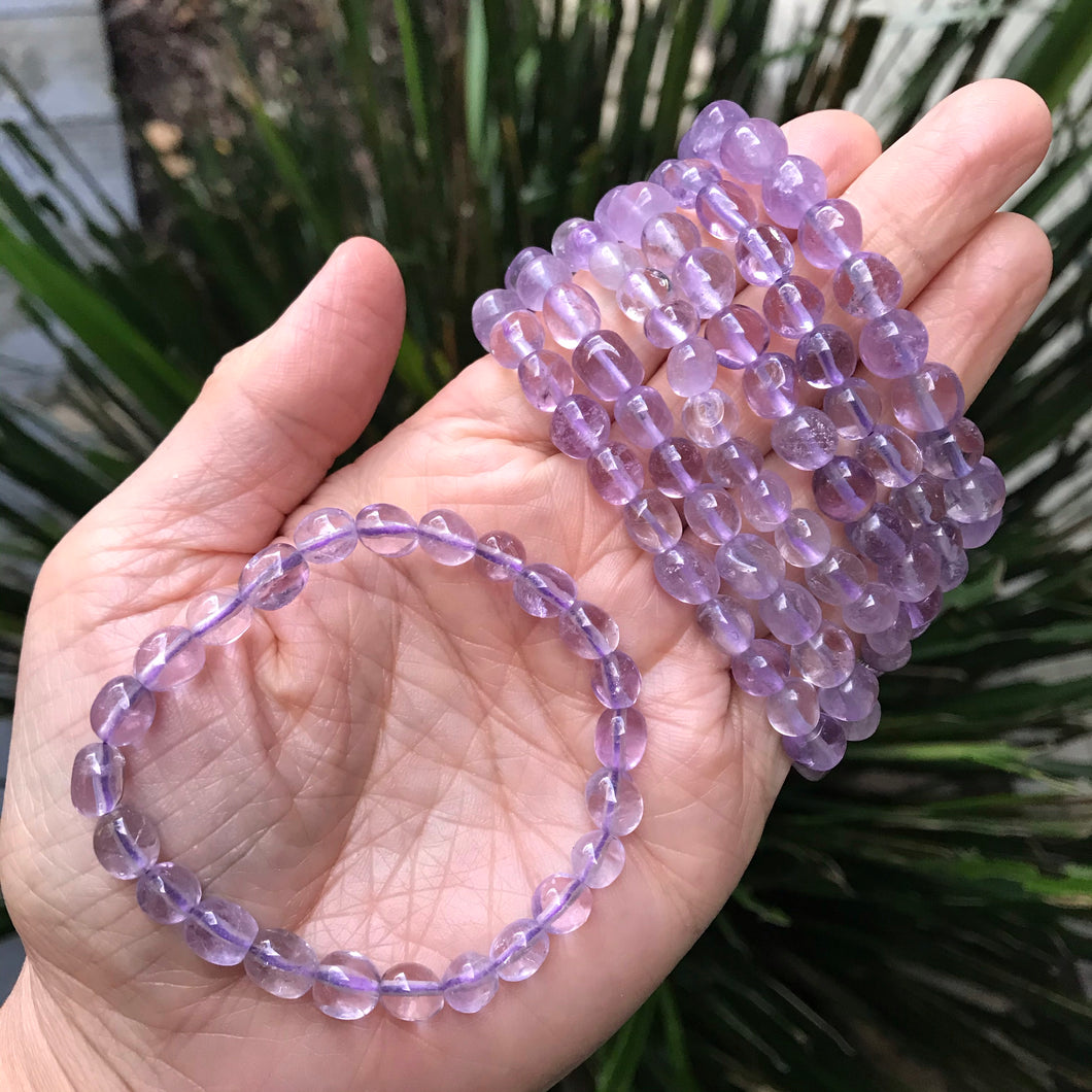 Amethyst Bead Bracelet SKU 16164