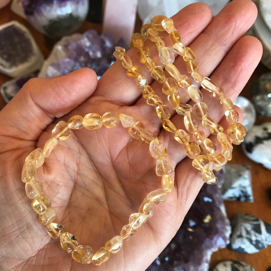 Citrine Nugget Bracelets SKU 21202