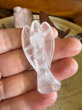 Rose Quartz Angel Carving SKU 26017B