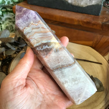 Amethyst & Crazy Lace Agate Point SKU 22532