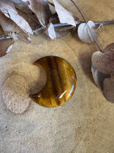 Tiger Eye Crescent Moon SKU 24804