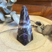 Chevron Amethyst Obelisk SKU 22449
