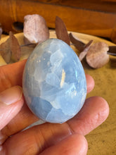 Blue Calcite Egg SKU 25829