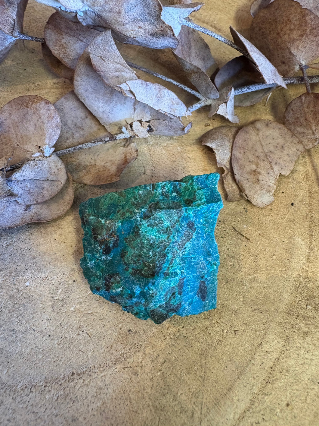 Chrysocolla Raw Chunk SKU 25177B