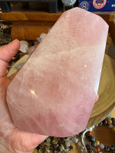 Rose Quartz Facet Cut Freeform SKU 25392