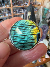 Entia Sterling Silver Labradorite Pendant SKU 26044