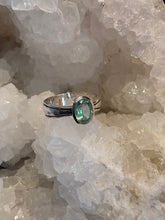 Entia Sterling Silver Green Kyanite Ring SKU 25803