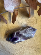 Chevron Amethyst Double Terminated Point SKU 26144