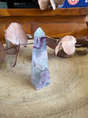 Rainbow Fluorite Obelisk SKU 25647