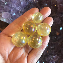 Aura Quartz Mini Spheres SKU 23620