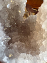Clear Quartz Geode Sphere SKU 26166