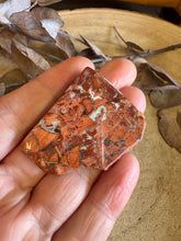 Red Silver Leaf Jasper Slab SKU 23984F