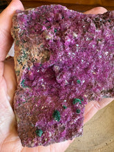Cobalto Calcite & Malachite Cluster SKU 25024