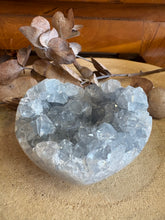 Celestite Cluster Heart SKU 24883