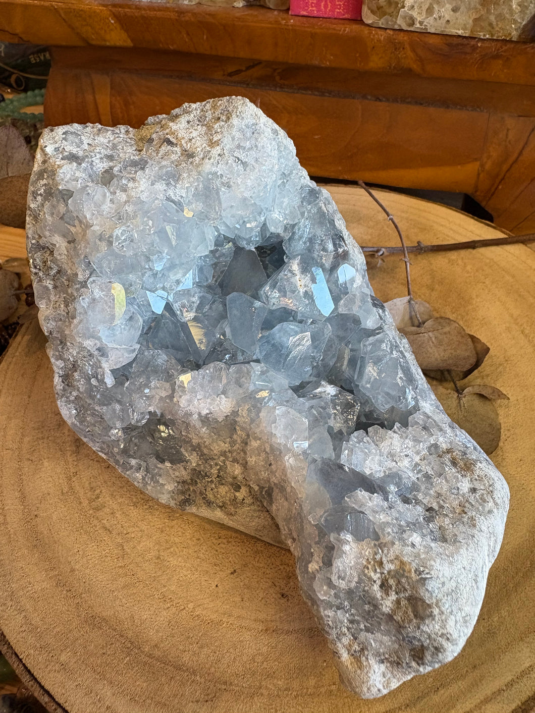 Celestite Cluster SKU 24144