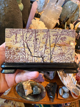 Picture Jasper Slice in Wooden Stand SKU 26753