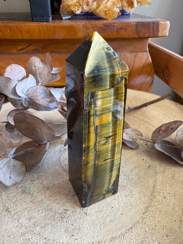 Tiger Eye Obelisk SKU 24479