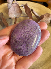 Serpentine & Stichtite Palm Stone SKU 25744