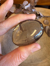 Smoky Quartz Palm Stone SKU 25272