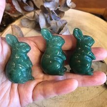 Green Aventurine Rabbit Carvings SKU 23587