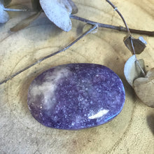 Lepidolite Palm Stone SKU 23022