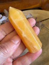 Orange Calcite Point SKU 25215
