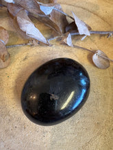 Black Tourmaline Palm Stone SKU 25268
