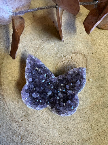 Amethyst Cluster Butterfly SKU 26290H