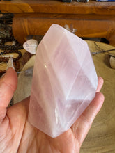 Rose Quartz Facet Cut Freeform SKU 25394