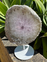 Amethyst & Quartz Slab on Stand SKU 26770
