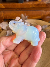 Opalite Elephant Carving SKU 24489
