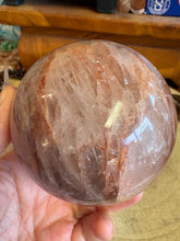 Hematoid Quartz Sphere SKU 26070