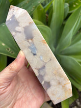 Flower Agate Obelisk SKU 27083