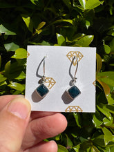 Sterling Silver Blue Apatite Drop Earrings SKU 25904