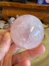 Rose Quartz Sphere SKU 24982