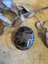 Black Moonstone Palm Stone SKU 24557