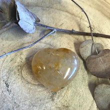 Golden Healer Quartz Heart SKU 23638B