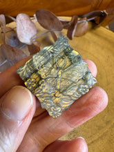 Labradorite Square Butterfly Carving SKU 26470