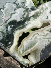 Tree Agate Heart on Stand SKU 26598