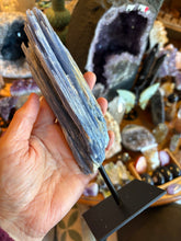 Blue Kyanite Cluster on Stand SKU 26386