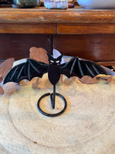 Black Obsidian Winged Bat on Stand SKU 26719