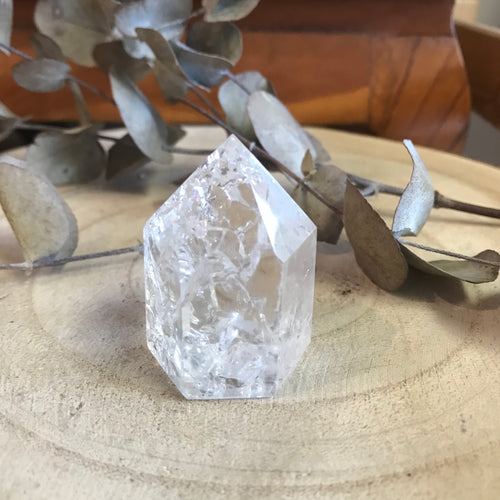Fire & Ice Quartz Point SKU 22260