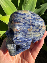 Sodalite Skull Carving SKU 26581