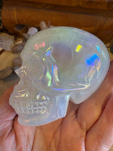 Opal Aura Quartz Skull Carving SKU 25097