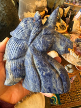 Sodalite Unicorn Head Carving SKU 26592