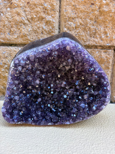 Amethyst Polished Edge Standing Cluster SKU 24532